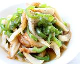 レンジで【ピーマンと竹輪の鶏がら素和え作り方4写真
