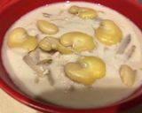 そら豆と鶏ごぼうで、春の和風グラタン作り方4写真