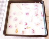 生クリームで♡カラフルフルーツミルク寒天作り方6写真