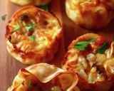 餃子の皮で♪ミニミニ簡単キッシュ作り方8写真