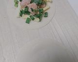 海老とニラのチーズ餃子作り方3写真