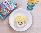 キャラ弁＊金髪の女の子作り方8写真