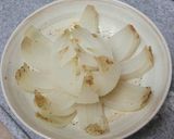 レンチン一発☆　新玉ねぎの熱々じゃこがけ作り方4写真