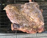 鶏モモ肉のゴマバター醤油焼き作り方1写真