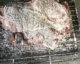 鶏モモ肉のゴマバター醤油焼き作り方2写真