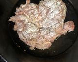 鶏モモ肉のゴマバター醤油焼き作り方4写真