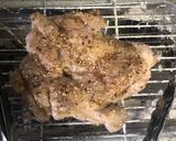 鶏モモ肉のゴマバター醤油焼き作り方7写真