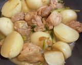 カブと鶏肉の梅煮♡蕪♡鶏もも♡梅作り方6写真