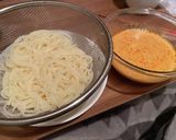余り物で簡単！冷やし豆乳坦々風そうめん作り方5写真