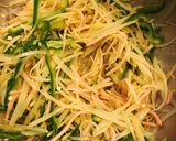 新じゃがいものシャキシャキ中華サラダ作り方8写真