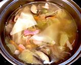 ♡簡単♡お肉包まないワンタンスープ。作り方5写真