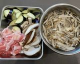 なすと豚肉の柳川風『きのう何食べ』#93作り方1写真