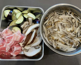 なすと豚肉の柳川風『きのう何食べ』#93作り方1写真