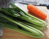 胡麻たっぷりの青菜と人参の白和え作り方2写真