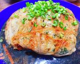 あみ脂の和風春菊ハンバーグ作り方17写真