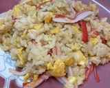 かにかまチャーハン、美味しいよ〜。作り方9写真