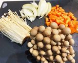 生トマトを使った豚キノコのトマト煮作り方2写真