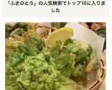 TOP10入花開く ふきのとうの天ぷら作り方1写真