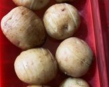 ゆかりのイブクロ　ベイクドポテトたらマヨ作り方1写真