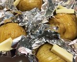 ゆかりのイブクロ　ベイクドポテトたらマヨ作り方3写真