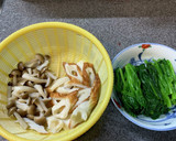 ほうれん草としめじの胡麻和え作り方2写真