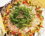タイのカルパッチョ〜ラビゴットソース〜作り方6写真