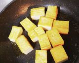 簡単☆厚揚げとニラの焼き肉のたれ炒め☆作り方2写真