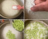 春の味覚、うすいえんどう豆ご飯作り方4写真