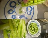 春の味覚、うすいえんどう豆ご飯作り方9写真