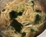 わかめと卵のあんかけうどん♪♪作り方1写真