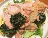 茹で鶏と春キャベツのたらこポテトサラダ風作り方25写真