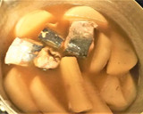 鯖缶使用！簡単すぎる。さば大根作り方4写真