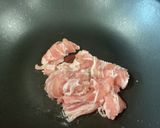 コールラビと豚肉のバジル炒め作り方3写真