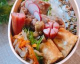 高校2年女子お弁当♥2021.04.20作り方1写真