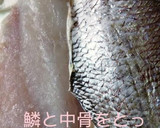 お刺身用の真鯛を使いで簡単鯛めしを作ろう作り方1写真