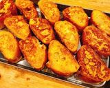 ブリュレフレンチトースト 抹茶アイスのせ作り方3写真