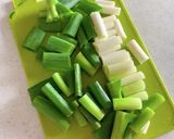 大葉甘味噌でネギのぬた作り方2写真