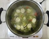 豆腐団子の洋風スープ(大人用)作り方10写真