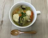 豆腐団子の洋風スープ(大人用)作り方11写真
