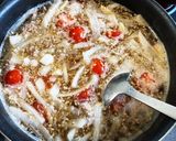 大根トマトとひき肉のスープ作り方4写真