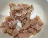 鶏肉とアスパラガスのレモン炒め作り方1写真