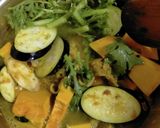 野菜いっぱいスープ សម្លកកូរ作り方4写真