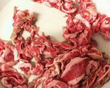 牛肉とたけのこと茄子のふんわり卵炒め作り方5写真