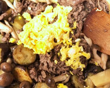 牛肉とたけのこと茄子のふんわり卵炒め作り方9写真