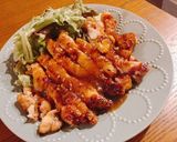 【簡単】ジューシーな照り焼きチキン作り方7写真