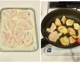 柔らか鶏胸肉マヨ☆パン粉焼き作り方3写真