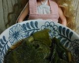 リカちゃん♡ユキノシタ*めんつゆおひたし作り方8写真