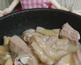 リカちゃん♡豚のもつ白みそ煮ꕤ*｡ﾟ作り方5写真