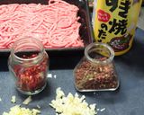 時短簡単でも美味☆麻辣すき焼きそぼろ丼作り方1写真