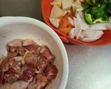 簡単☆酢豚や酢鶏作り方1写真